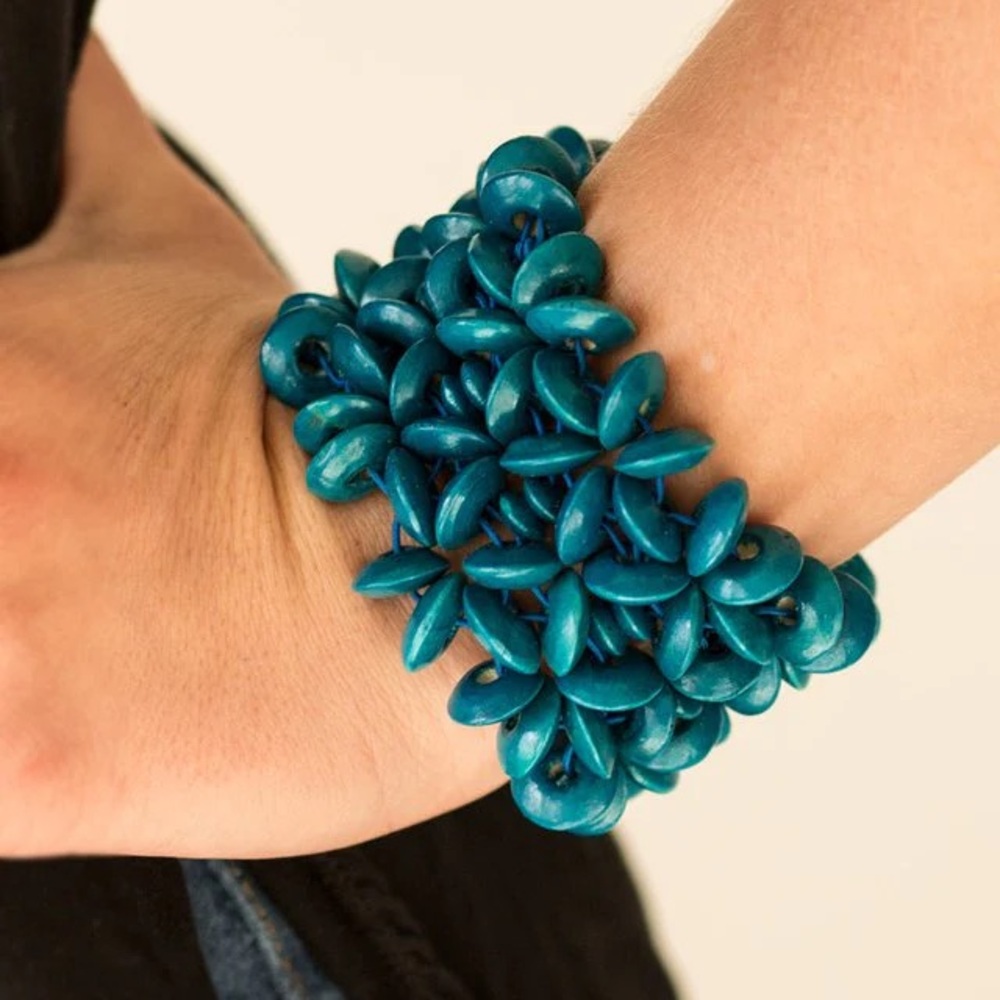 ❤️‍🔥5/$25❤️‍🔥 Hawaii Haven Blue Bracelet
